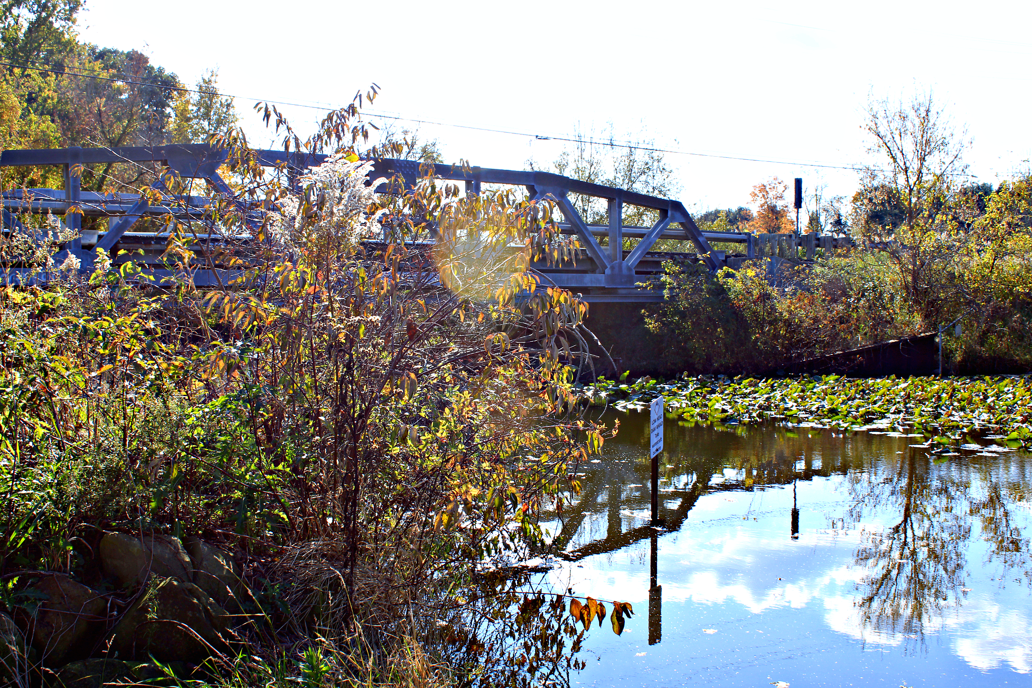 {Day 26} 31 Days of Autumn in Ohio – Bridge Over Smooth Water – OgleOhio